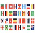 Russia World Cup Football Bunting National Flags Garland Party Decor