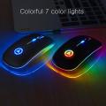 Yindiao Rechargeable 2.4ghz Led Backlight Gaming Mouse(black)