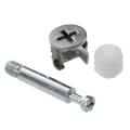 Furniture Cam Fitting with Dowel and Pre-inserted Nut (set Of 5)