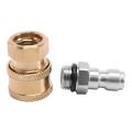 2x Pressure Washer Adapter Set,1/4 Inch Quick Disconnect Kit