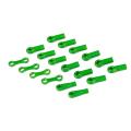 Ball Buckle Connector Set for 1/5 Scale Truck Losi 5ive Rovan,green