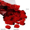 3000 Pcs Red Flower Artificial Rose Petals for Wedding, Party, Home