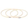 6 Pieces 14 Inch Embroidery Hoops Wooden Round Stitch Hoop Ring