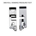 Narrow Rolled Hem Foot Sewing Machine Hemmer Presser Foot 3 Pcs Set