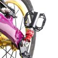 Muqzi Folding Bike Pedal Quick Release Buckle Bicycle Quick Gold