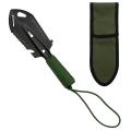 Outdoor Camping Tools Engineer Shovel with Storage Bag,black