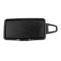 Car Front Left Sun Shade Visor Makeup Cosmetic Mirror Cover Black