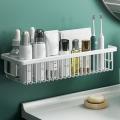 Nordic Bathroom Shelves Shower Basket Shelf Shampoo Holder A