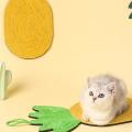 Cat Scratcher Sisal Mat Fruit Shape Cat Nail Scraper Toy (avocado)