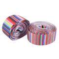 8 Rolls Of Mexican Rainbow Stripes Party Gift Ribbon for Diy Craft