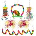 Bird Parakeet Toys Parrot Chewing Toys Foraging Shredder Toy Parrot