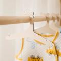 30 Pcs Wooden Hanger for Baby Clothes Natural Wood Hanger for Kids