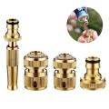 Brass Hose Fittings, 4-piece