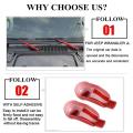 Windscreen Wiper for Jeep Wrangler Jl Jt 2018+ Car Front , Red