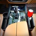 2pcs Car Seat Space Filler Storage Bag Front Seat Space Filler