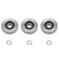 3 Pieces Gear Diameter:38 Mm 36 Tooth Thickness:12 Mm Steel Gear