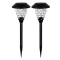 2pack Solar Pathway Lights for Patio Yard Lawn Garden Driveway