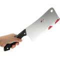 Bloody Cleaver, Fake Knifes Realistic Kitchen Cleaver Prop