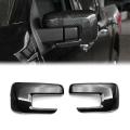 Car Carbon Fiber Rear View Rearview Side Glass Mirror Cover Trim