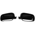 1 Pair Black Right + Left Rearview Mirror Cover for Mk4 1998-2005