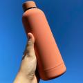 Vacuum Flask Big Belly Cup Drink Bottle Outdoor Sports Mug,white