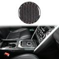 Car Soft Carbon Fiber Gear Shift Knob Covr Trim for Land Rover