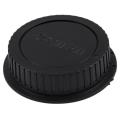 Camera Body Cap and Rear Lens Cover Cap for Canon Eos