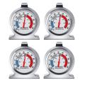 4pc Refrigerator Thermometer, with Red Indicator Thermometer