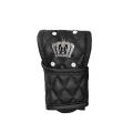 Pu Leather Car Anti-slip Shift Knob Cover with Bling Crown