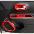 Air Conditioning Vent Interior for Jeep Renegade 2016-2018 (red)