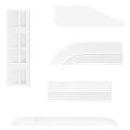 For Ecovacs Xiaomi Cloud Whale Threshold Strip Accessories,white