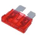 100x Motorcycle Car Atc Ato Blade Fuse Fuse Fuse Red 10a
