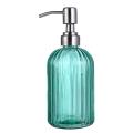 Soap Dispenser 14 Oz with Stainless Steel Pump for Bathroom Kitchen