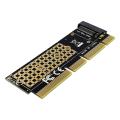 Pci-e M.2 Nvme Adapter Card M.2 M 2280 Solid-state Drive Riser Card