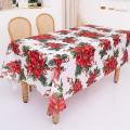 Christmas Tablecloth, Table Cloth Rectangular, 56inch X 70inch, D