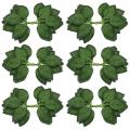 Fake Artificial Leaves for Roses Decorations - 36 Silk Flowers Leaf