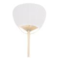 20pcs Pure White Bamboo Handle Blank Calligraphy Painting Blank Fan