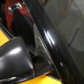 Car Carbon Fiber Triangular Spoiler Trim for Toyota Supra A90 19-21