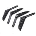 2pc Car Right Interior Door Handle Strips Cover for Golf 6 2009-2013
