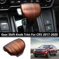 Abs Gear Lever Shift Knob Cover Trim for Honda Cr-v Crv 2017-2020