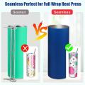 Silicone Bands Sleeve Kit for Sublimation Tumblers 20 Oz Skinny