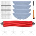 Replacement Roller Brush Side Brush Filters Compatible for Roborock