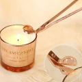 Candle Wick Trimmer Scissor for Trim Wick to Burn Equally (rose Gold)