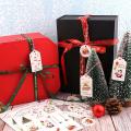 150 Pcs Kraft Paper Christmas Tags Xmas Gift Bag Tags with Cotton