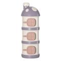 3layers Baby Milk Powder Formula Dispenser,for Travel for Kids Purple