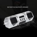 Waterproof Motorcycle Stereo Speakers Usb Fm Radio Mp3 Player Gold