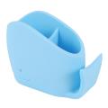 Whale Silicone Toothbrush Holder for Kids, Blue