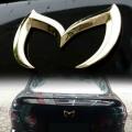 Gold Evil M Logo Emblem Badge Decal for Mazda All Model Car Body
