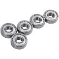 607z 7 X 19 X 6mm Double Shielded Deep Groove Ball Bearings 5 Pcs