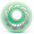 1pcs Skateboard Wheels 70mm 82a Pu,professional Frosted Wheels,green